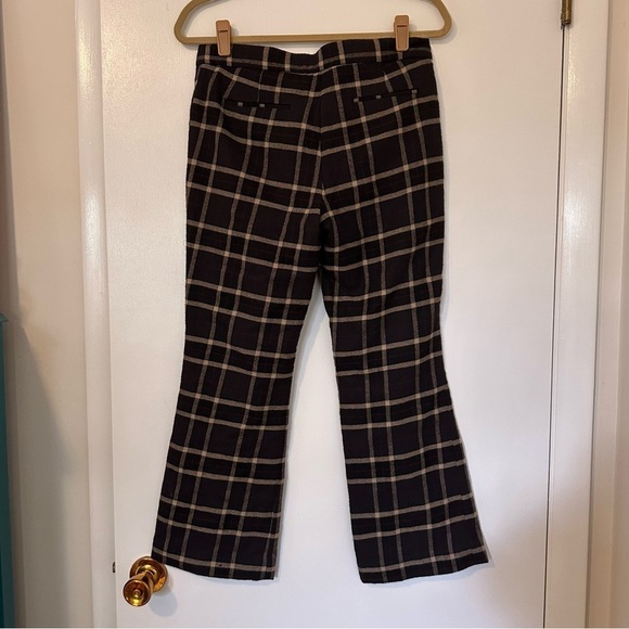 Hache Women’s Pants Wool Plaid Size 40 Small - Picture 2 of 7